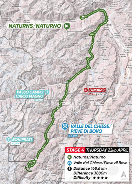 Stage 4 map